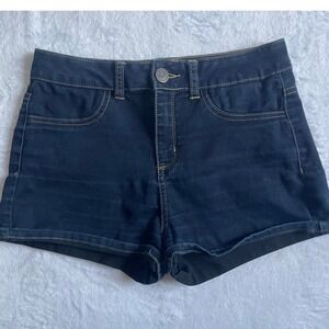 So Authentic American Heritage Dark Wash Denim High Rise Shorts Size 7